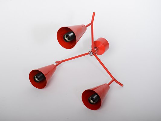 Mid-Century Modern Ceiling Lamp by Josef Hůrka for Napako, 1960s-VHD-960993