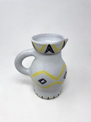 Mid-Century Modern Ceramic Pitcher by Jacques Rolland, 1950s-FGA-1761385