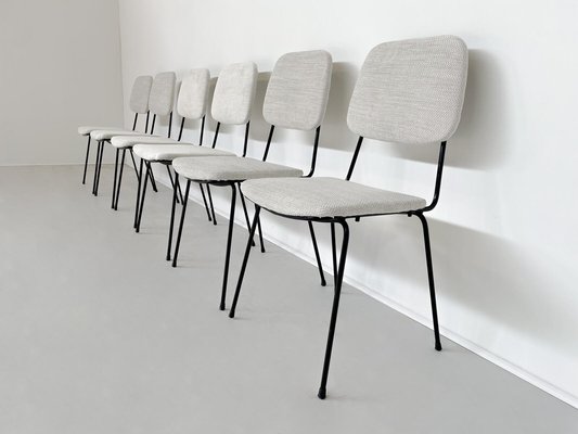 Mid-Century Modern Chairs, Italy, 1960s, Set of 6-FGA-1718977