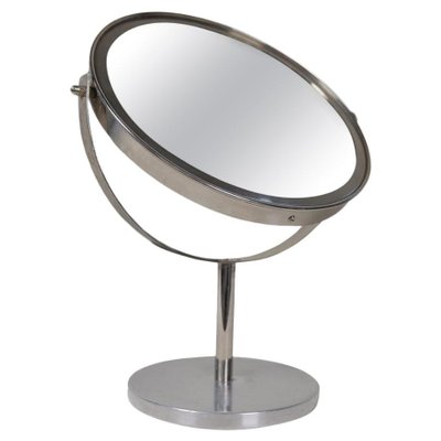 Mid-Century Modern Chrome Vanity Table Mirror by Hans-Agne Jakobsson, Sweden, 1960s-UYK-1768080