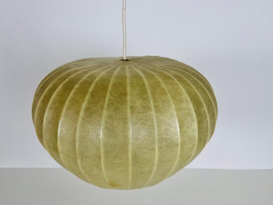 Mid-Century Modern Cocoon Pendant Light by Achille Castiglioni, Italy, 1960s-PUK-1428260