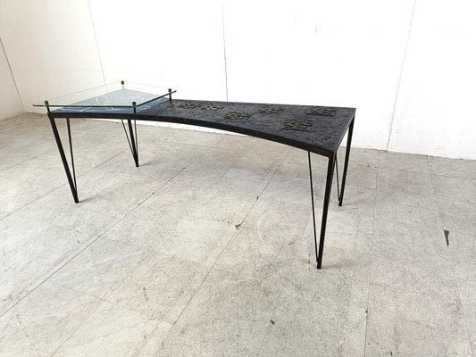 Mid-Century Modern Coffee Table, 1950s-IRH-1781275