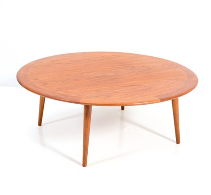 Mid-Century Modern Coffee Table in Teak by H. Pander & Zonen Den Haag for Pander, 1960s-MY-1259366