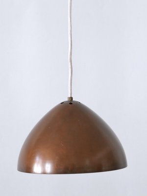 Mid-Century Modern Copper Pendant Lamp, Finland, 1950s-WPT-1755695