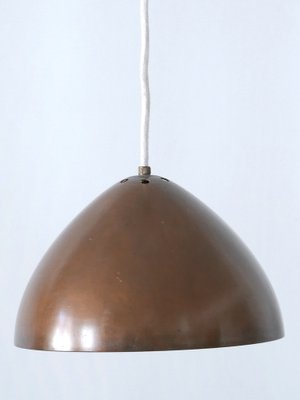 Mid-Century Modern Copper Pendant Lamp, Finland, 1950s-WPT-1755695