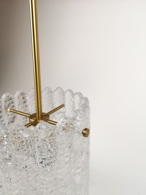 Mid-Century Modern Crystal Cylinder Pendant Lamp by Carl Fagerlund for Orrefors, 1960s-UYK-806911