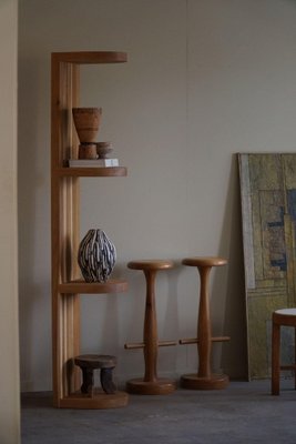 Mid-Century Modern Danish Bar Stools in Oak from Rainer Daumiller, 1960s, Set of 3-MXF-2041649