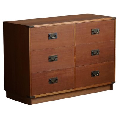 Mid-Century Modern Danish Chest of Drawers in Oregon Pine, 1950s-MXF-2024343