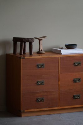 Mid-Century Modern Danish Chest of Drawers in Oregon Pine, 1950s-MXF-2024343