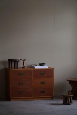 Mid-Century Modern Danish Chest of Drawers in Oregon Pine, 1950s-MXF-2024343