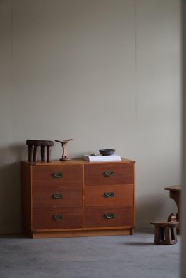 Mid-Century Modern Danish Chest of Drawers in Oregon Pine, 1950s-MXF-2024343