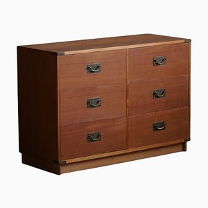 Mid-Century Modern Danish Chest of Drawers in Oregon Pine, 1950s-MXF-2024343