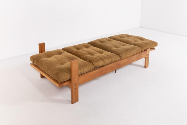 Mid-Century Modern Danish Daybed from Tage Poulsen, 1960s-KMC-2022234