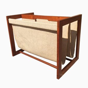 Mid-Century Modern Danish Teak 701 Magazine Stand from Aksel Kjersgaard-WSA-831357