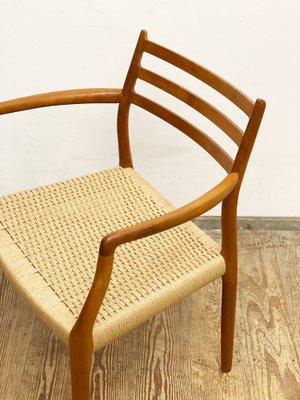 Mid-Century Modern Danish Teak Armchair Model 62 by Niels O. Møller for J. L. Moller, Denmark, 1960s-DOY-1093256