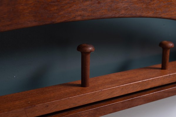 Mid-Century Modern Danish Teak Coat Rack from Virum Møbelsnedkeri-MJF-1175895