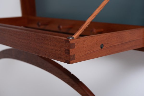 Mid-Century Modern Danish Teak Coat Rack from Virum Møbelsnedkeri-MJF-1175895