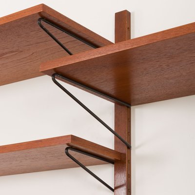 Mid-Century Modern Danish Upcycled Teak Wall Unit by Poul Cadovius, 1960s-UE-2017189