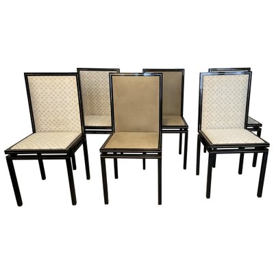 Mid-Century Modern Dining Chairs by Pierre Vandel, France, 1970s, Set of 6-JG-1377702