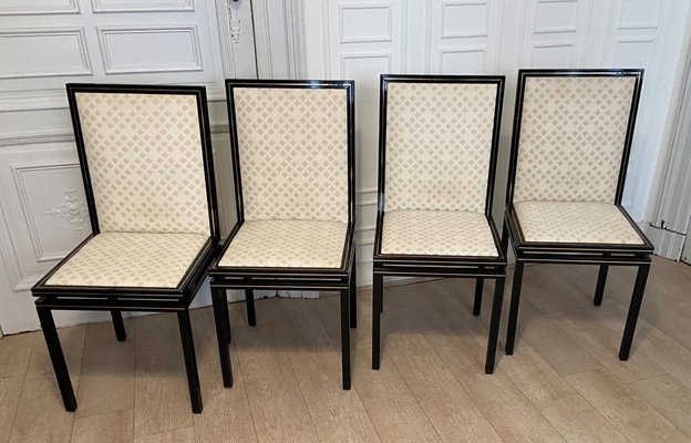 Mid-Century Modern Dining Chairs by Pierre Vandel, France, 1970s, Set of 6-JG-1377702