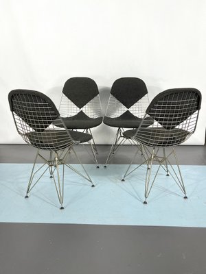 Mid-Century Modern DKR Bikini Chairs by Charles Eames for Herman Miller, Set of 4-OT-1240546