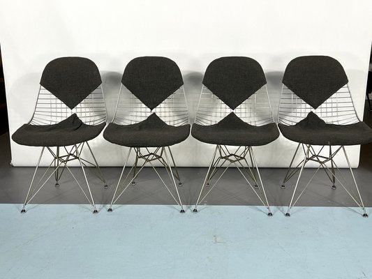 Mid-Century Modern DKR Bikini Chairs by Charles Eames for Herman Miller, Set of 4-OT-1240546