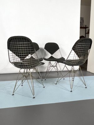 Mid-Century Modern DKR Bikini Chairs by Charles Eames for Herman Miller, Set of 4-OT-1240546