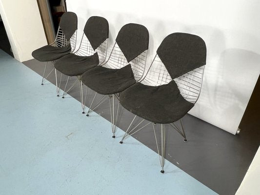 Mid-Century Modern DKR Bikini Chairs by Charles Eames for Herman Miller, Set of 4-OT-1240546