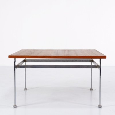 Mid-Century Modern F.llI Saporiti Square Coffee Table, Italy, 1970s-JG-1329395