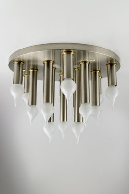 Mid-Century Modern Fifteen-Light Ceiling Lamp from Sölken, 1970s-KEG-1416719