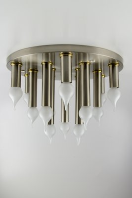 Mid-Century Modern Fifteen-Light Ceiling Lamp from Sölken, 1970s-KEG-1416719