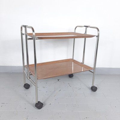 Mid-Century Modern Folding Serving Trolley, 1960s-WQC-843132