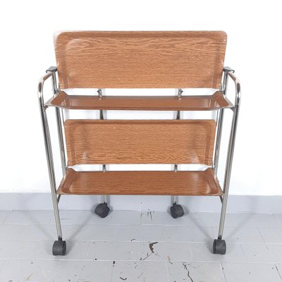 Mid-Century Modern Folding Serving Trolley, 1960s-WQC-843132