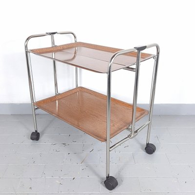 Mid-Century Modern Folding Serving Trolley, 1960s-WQC-843132