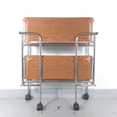 Mid-Century Modern Folding Serving Trolley, 1960s-WQC-843132