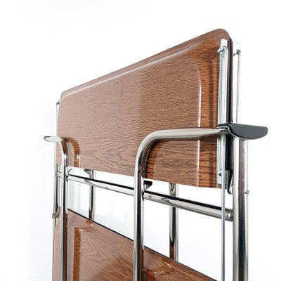 Mid-Century Modern Folding Serving Trolley, 1960s-WQC-843132