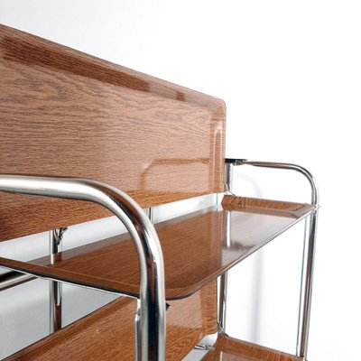 Mid-Century Modern Folding Serving Trolley, 1960s-WQC-843132