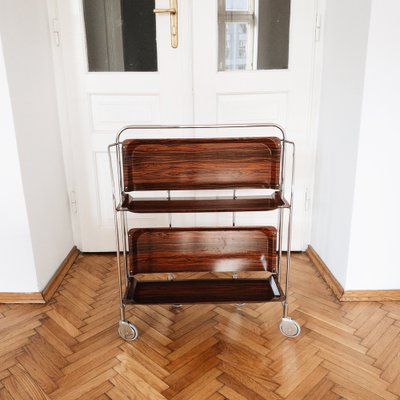 Mid-Century Modern German Bar Cart or Trolley, 1970s-KND-1182688