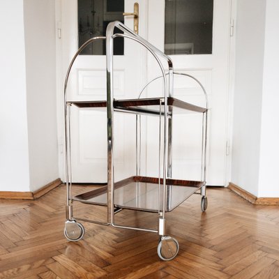 Mid-Century Modern German Bar Cart or Trolley, 1970s-KND-1182688