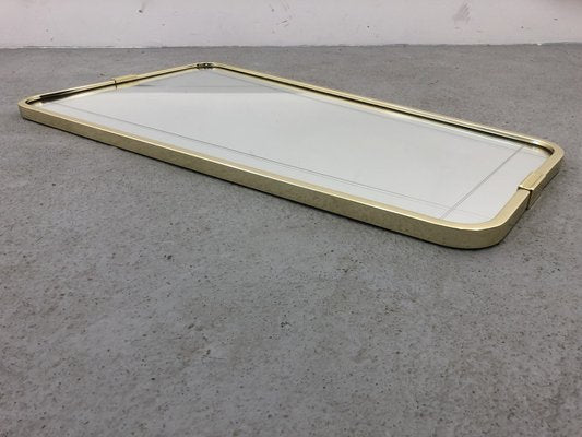 Mid-Century Modern German Golden Wall Mirror, 1970s-JWH-1169735