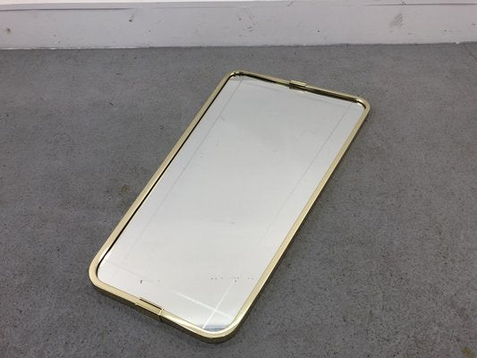 Mid-Century Modern German Golden Wall Mirror, 1970s-JWH-1169735