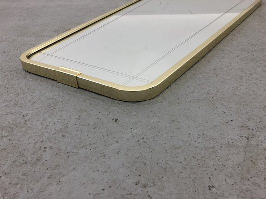 Mid-Century Modern German Golden Wall Mirror, 1970s-JWH-1169735