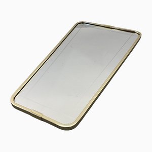 Mid-Century Modern German Golden Wall Mirror, 1970s-JWH-1169735