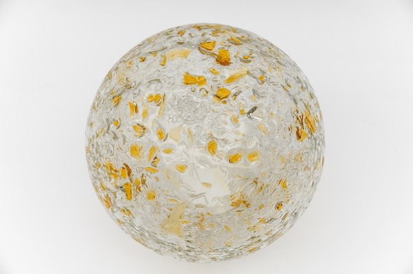 Mid-Century Modern Glass Ball Pendant Lamp by Doria Leuchten, Germany, 1960s-KQB-1737227