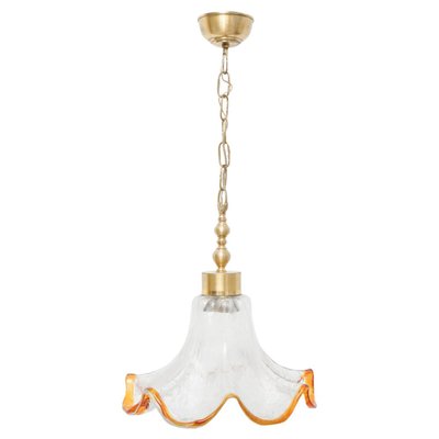 Mid-Century Modern Glass Pendant Lamp, 1960s-WM-1050077