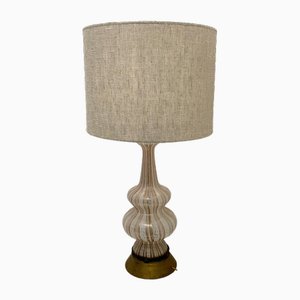 Mid-Century Modern Glass Table Lamp, 1950s-FGA-2042650