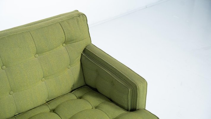 Mid-Century Modern Green Modular Sofa, Italy, 1970s-FGA-2042652