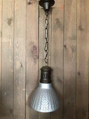 Mid-Century Modern Iron Suspension Lamp, 1940s-QJM-936200