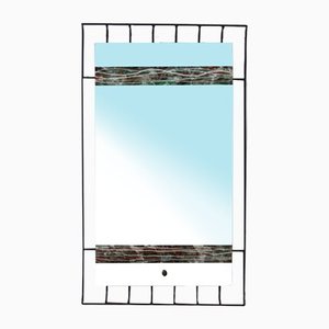 Mid-Century Modern Iron Wall Mirror, 1970s-NZV-1140282