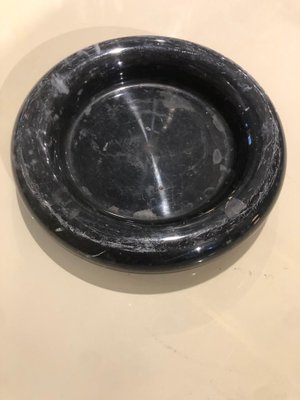 Mid-Century Modern Italian Ashtray in Black Marble by Angelo Mangiarotti, 1967-HQI-1277465